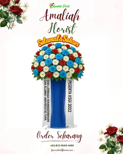 Standing Flower pedurungan tengah